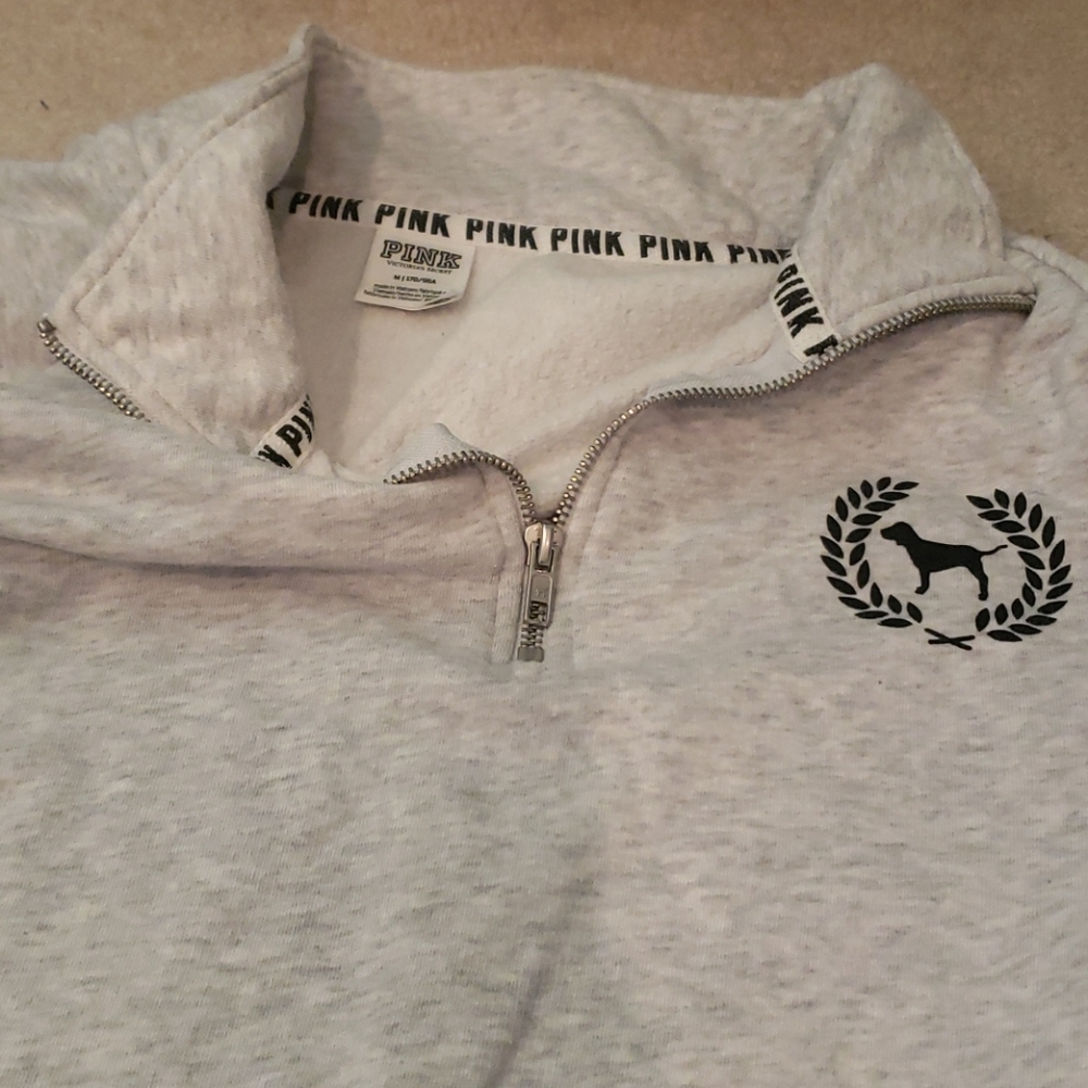Victorias Secret Pink 1/4 Zip